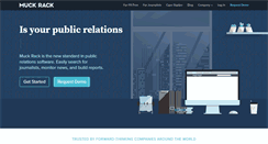 Desktop Screenshot of muckrack.com